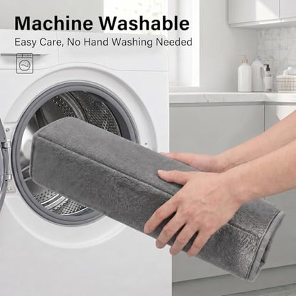 Bathroom Rugs Set 3 Piece, Memory Foam Bath Rugs, Non Slip Washable Bathroom Rug Set, Extra Soft Absorbent Bath Mats with U-Shaped Toilet Rug, Dark Grey - color: Dark Grey