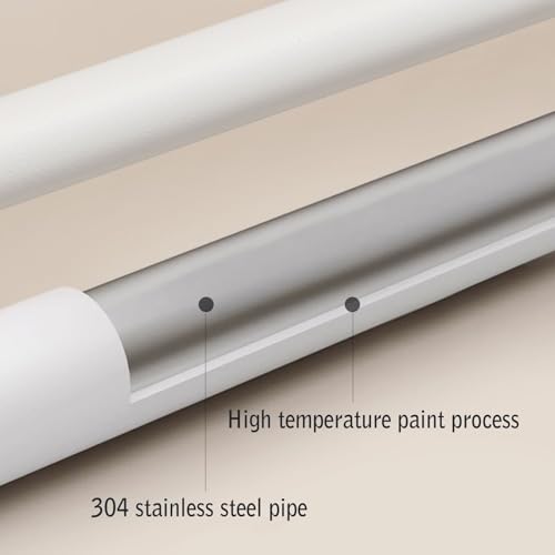 Shower Grab Bar, Non-Slip Texture, Suitable for Shower and Bathtub, Suitable for The Elderly(L-60CM) - size: L-60CM