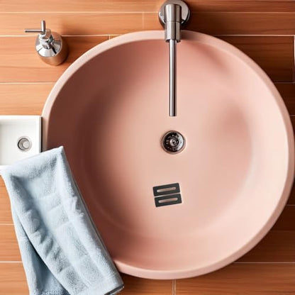 3pcs Sink Overflow Cover: Washbasin Drain Overflow Hole Plug - Metal Basin Cover Cap for Vanity Bathtub - Rectangle Kitchen Sink Hole for Bathroom Basin