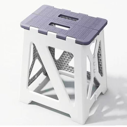 Foldable Bath Shower Safety Chair Seat Grey, Foldable and Anti-Slip Bench Bathtub Stool for Elderly or Seniors (Foldable ShowerChair 15.7" H Grey, Seat Size 12.4" x 8.3“ - size: Foldable 15.7"H Grey
