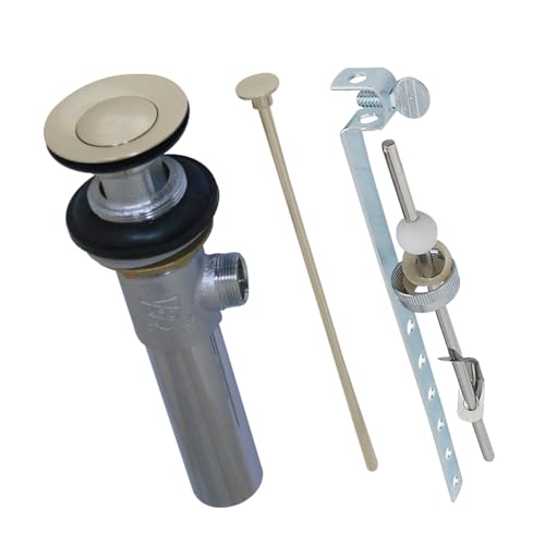 Kingston Brass KB1006 Columbia Bathroom Sink Drain, Polished Nickel 7.81 x 2.13 x 2.13 - color: Polished Nickel
