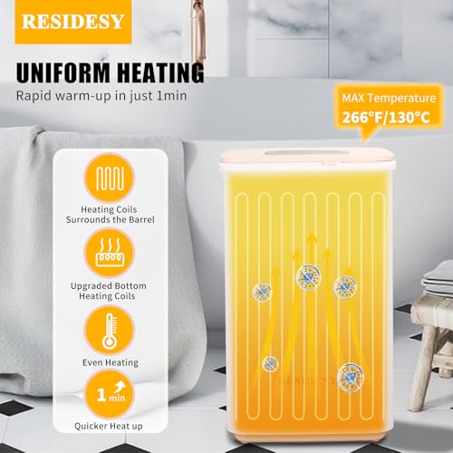 Large Towel Warmer Bucket, 20L Electric Hot Towel Warmer for Bathroom, Spa, Salon, Luxury Freestanding Towel Heater with Timer, Delay Start & 3 Temp Settings - size: 20L