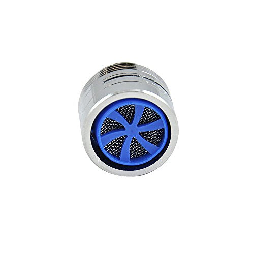 Danco 15/16"-27M x 55/64"-27F Chrome Dual Thread Slotted Water-Saving Aerator, 10489