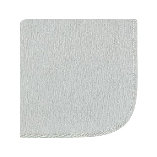 Hudson Baby Unisex Baby Flannel Cotton Poly Washcloths, Boy New Elephant 12Pk, One Size - color: Boy New Elephant 12pk