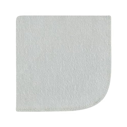 Hudson Baby Unisex Baby Flannel Cotton Poly Washcloths, Boy New Elephant 12Pk, One Size - color: Boy New Elephant 12pk