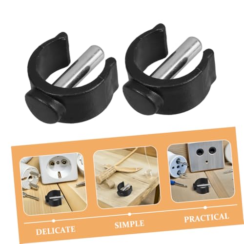 8pcs Handrail Clamp Replacement Lock Clips for Toilet Safety Frame Easy Assembly for Pipe Nonslip Tips to Enhance Stability and Reduce Slip Risks
