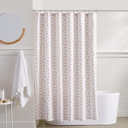 Shower Curtain Rod 31-80 in Adjustable Curtain Rod No Drilling Tension Shower Rod Stainless Steel for Bathroom Room Divider, Nickel - color: Nickel, size: 31"-80"