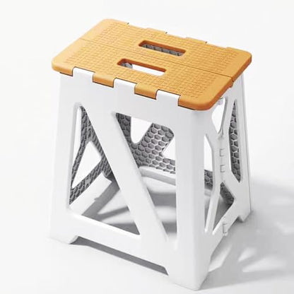 Foldable Bath Shower Safety Chair Seat Khaki, Foldable and Anti-Slip Bench Bathtub Stool for Elderly or Seniors (Foldable ShowerChair 15.7" H Khaki) - size: Foldable 15.7"H Khaki