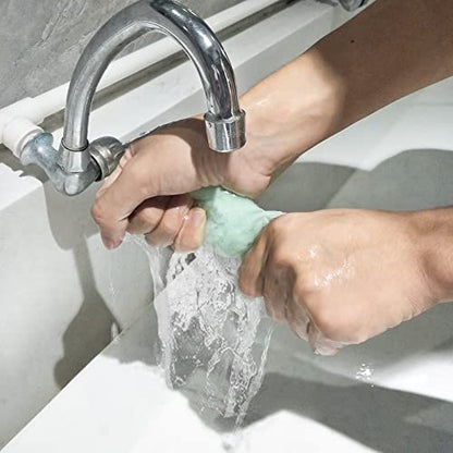 UMANI 12 Pack Microfiber Cleaning Cloths Reusable Textured Cleaning Rags | 10 x 6 Inch, Soft Absorbent Quick-Dry Cloths for Kitchen, Bathroom, Countertop and Household Cleaning - color: Green
