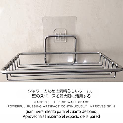 12 PCS Wall Mounted Replacement Sticky Pads for Kitchen Bathroom Shower Caddy Organizer Rack Holder Nail Free Adhesive Hooks (Claw Shape) - color: Claw Shape