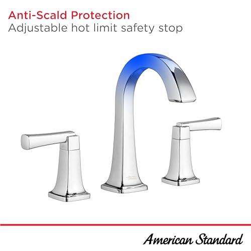 American Standard 7353801.295, Townsend 8-Inch Widespread 2-Handle Bathroom Faucet 1.2 GPM, Brushed Nickel - color: Brushed Nickel