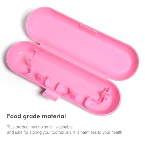 Nincha Electric Toothbrush Travel Case for Oral B & Philips Sonicare, Pink - color: Pink