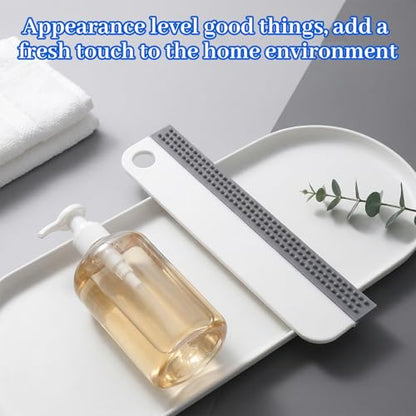 2 PCS Mini Squeegee, Soft Rubber Window Squeegees All-Purpose Sink Squeegee Small Window Scrubber Scraper Squeegees Tool for Kitchens Bathroom Shower Mirrors Car Windshield