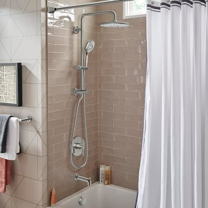American Standard 24" Spectra Versa Shower System, Rain Head,Brushed Nickel - color: Brushed Nickel