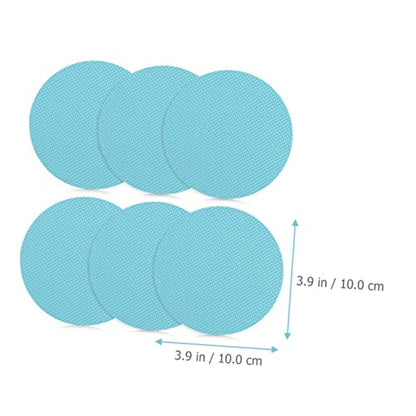 ULTECHNOVO 18Pcs Slip Shower Stickers Bathtub Decals for Safety Peva Adhesive Non Slip Strips Easy Installation for Bathroom Floors Stairs Mixed