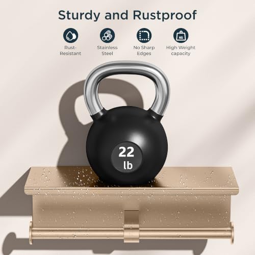 FORIOUS Toilet Paper Holder with Shelf, Commercial Toilet Paper Dispensers | Champagne Gold | Wall Mount Bathroom Tissue Holder | SUS304 Stainless Steel Rustproof | Double Tissue Roll Holder - color: Champagne Gold