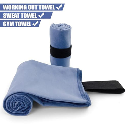 Microfiber Camping Towel for Face Quick Dry Lightweight Small Travel Body Beach Swimming Cycling Fishing Hiking Backpacking Towels(Navy Blue, 2 Pack S) - color: Navy Blue, size: 2 Pack S
