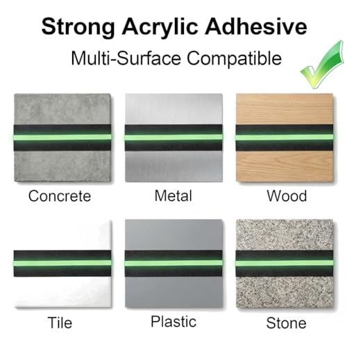 Anti Slip Tape 2" x 33',with Glow-in-the-Dark Strip, Heavy Duty Grip Tape Non Skid Traction Tape for Stairs Outdoor Steps Ramps Decks, Waterproof Tape for Indoor Bathroom Kitchen Garage Safety - size: 2" x 33ft Glow Strip