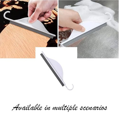 Kitchen Squeegee, 5 Pcs Shower Glass Cleaner Squeegee with Hook for Cleaning Window, Sink, Bathroom