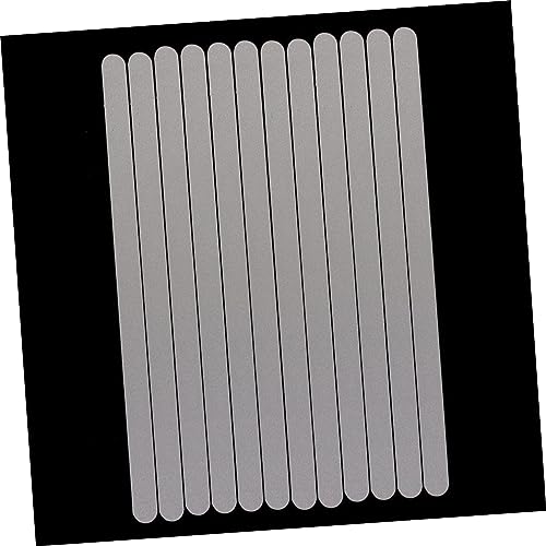 Garneck 36pcs Slip Strips for Shower Bath Safety Non Skid Stickers Plastic Treads for Bathroom Bathtub Stairs Floors - size: 38X2cm