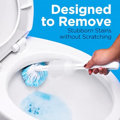 Fuller Brush Toilet Bowl Cleaner Brush – Antimicrobial Toilet Swab with Soft Non-Scratch Head, Long Handle, Deep Cleaning Under Rim (Pack of 1) - size: 1 Pack