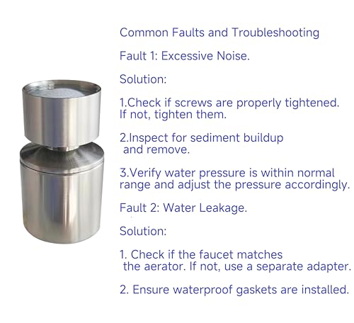 Brushed Nickel Rotate Sink Faucet Aerator.kitchen,bathroom faucet nozzle aerator,faucet extender, 360 degree swivel dual flow sprayer for sink tap head. - color: Brushed Nickel