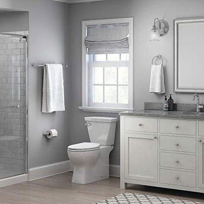 Franklin Brass 3-Piece Polished Chrome Bathroom Set Towel Rack, Ring, Toilet Paper Holder| Kinla Bath Accessories - color: Polished Chrome, style: 3-Piece Bath Accessory Set