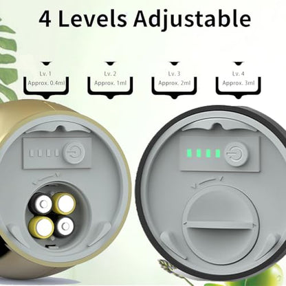 Automatic Soap Dispenser, 4 Levers Adjustable, Touchless Liquid Soap Dispenser, for Kitchen and Bathroom, with Infrared Motion Sensor, Waterproof, 300ml/11oz Gold - color: Gold