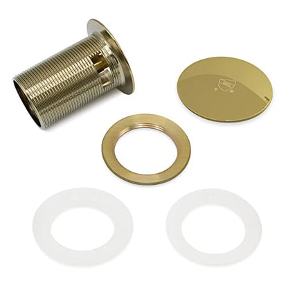 FerdY Pop-up Drain for Freestanding Bathtub, cUPC Certification, Freestanding Bathtub Drain Stopper, Polished Gold - color: Polished Gold
