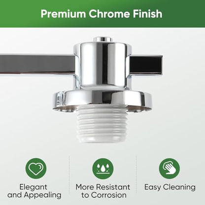 32 Inch Chrome Bathroom Light Fixtures Over Mirror 4 Light Bathroom Vanity Light Silver Modern Industrial Makeup Lighting Wall Sconce Shower Farmhouse Rustic Milk Glass Lamp Above Desk Sink - color: Polished Chrome, size: 32 Inches