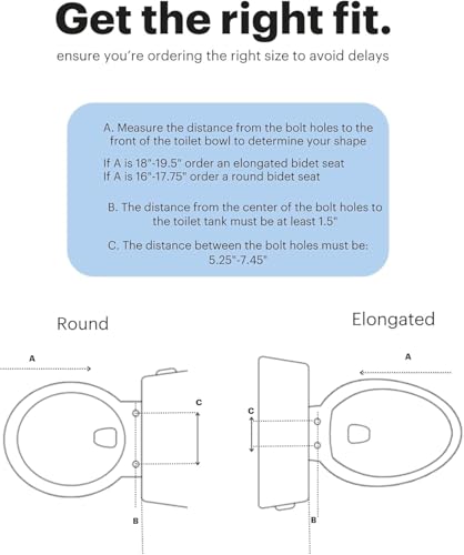 Brondell Swash SE600 Bidet Toilet Seat, Fits Elongated Toilets, White - Oscillating Stainless-Steel Nozzle, Warm Air Dryer, Ambient Nightlight - style: Elongated