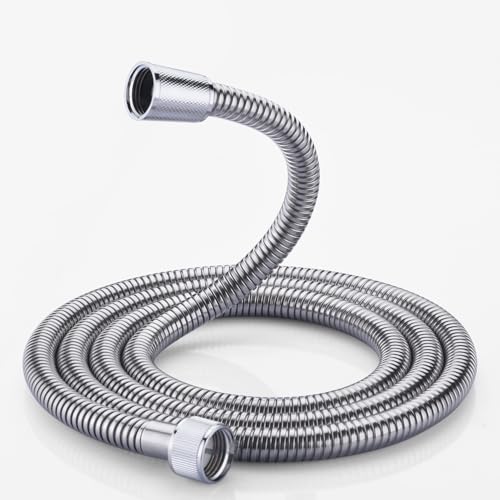 71 inches Shower Hose Extra Long Handheld Shower Head Hose Extension Replacement, Brushed Nickel, Stainless Steel
