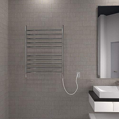 Amba RWP-SP Radiant Plug-In Straight Towel Warmer, Polished