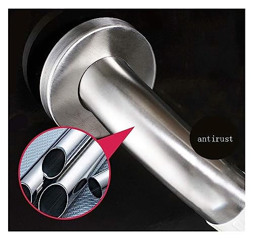 Grab Rails Bath Wall Attachment Handrails,Grab Bar Rails Bathroom Grab Bar,Wall Mounted Straight Towel Rack,Shower Assist and Safety Balance Rail,with Anti-Slip L-Type 13