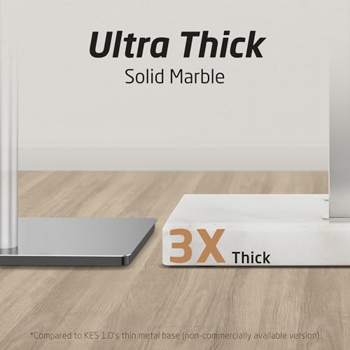 KES 37" H Standing Towel Rack, Heavy Marble Base, Brushed Finish | Taller Version, SUS304 Stainless Steel, 8.23 Lb Base, Anti-Slip Pads, Ideal For Large Bath Towels, No Drilling - color: Brushed Finish, size: 37" H (Equal-height)