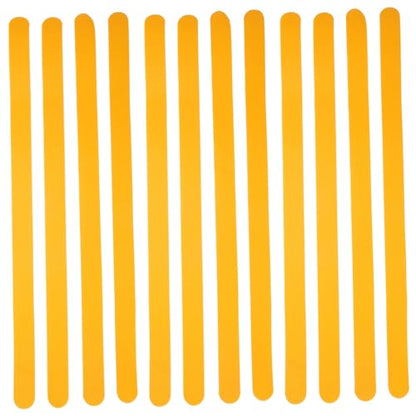 Operitacx 12 pcs Bathroom Non-Slip Stickers Sturdy Anti-Skid Strips for Shower and Stairs Indoor Floor Safety Decals Strong Adhesive Waterproof Non-Slip Tape