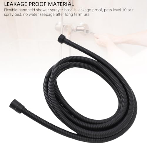 YWBL-WH Extra Long Shower Hose, Stainless Steel Handheld Shower Sprayer Hose, 3 Meter Flexible Bathroom for Pets and Family
