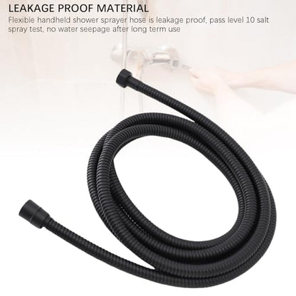 YWBL-WH Extra Long Shower Hose, Stainless Steel Handheld Shower Sprayer Hose, 3 Meter Flexible Bathroom for Pets and Family