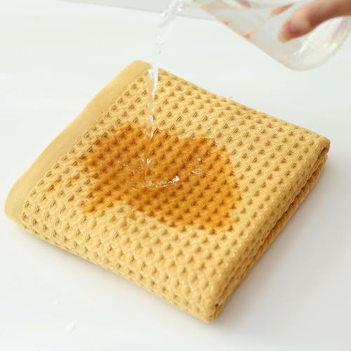 2 PCS Bath Towels, Waffle Bath Towels for Daily Bathing, Spa Relaxation and Home Bathroom, 27.56 * 55.12inch/70 * 140cm, Khaki