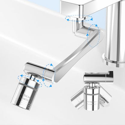 London Sunshine 1440° Swivel Faucet Extender, 2 Spray Modes Faucet Aerator Attachment with 360° Rotating Arm, Sink Tap Head Replacement for Kitchen & Bathroom Faucets with 20mm/22mm/24mm Threads - color: 1 Piece 1440°