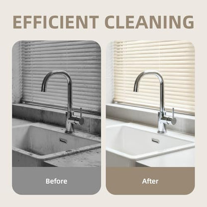 CLEANGOR Grout Cleaner Brush V Shape, Stiff Grout Cleaning Brushes for Tile | Floor Magic Brush, Bathroom Accessory, Cleaning Tools, Grout Scrub Brush Set for Shower, Bathroom, Kitchen, Household Use