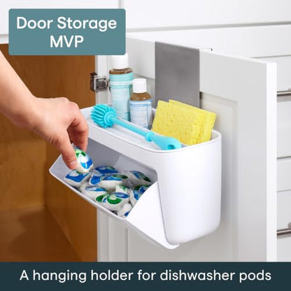 YouCopia DoorStash Dishwasher Pod Holder, Cabinet Door Storage Container - size: Pod Holder