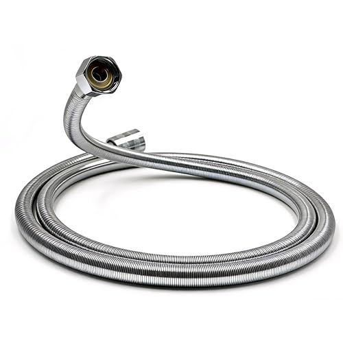 Shower Hose, 59Inch /150cm Shower Head Hose Replacement Showerhose Extra Long Stainless Steel Flexible and Durable High-Pressure Bathroom Accessory, 1 PCS