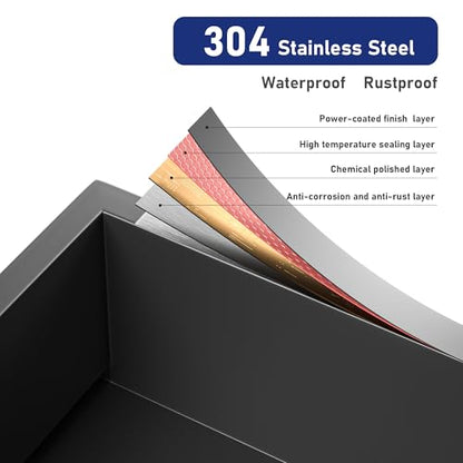 Stainless Steel Shower Niche 14"x 24" White with 3-Tier Shelf Recessed Niche Shower for Bathroom Wall No Tile Needed Medicine Cabinets - color: White, size: 14"x24"