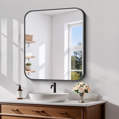 Koonmi Bathroom Wall Mirror,30x22 Inch Large Vanity Mirror for Over Sink - size: 30"L x 22"W