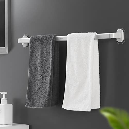 DCFV Bathroom Towel Bar, Hand Towel Holder Kitchen Towel Racks, Waterproof Bath Accessories, Multiple Uses Wall-Mounted Towel Rod Space Aluminum Shower Dishcloths Hanger