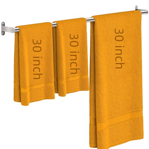 JUYSON Single Towel Bar for Bathroom, 30 Inch Towel Rack, Brushed Nickel | Wall Mounted, Stainless Steel, Rust Resistant, Space-Saving Design, Easy Installation - color: Brushed Nickel, size: 30IN (1 Bar)
