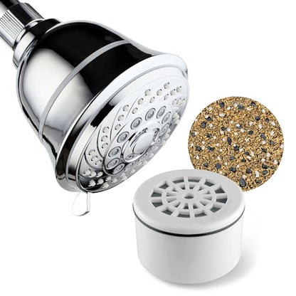 AquaCare by HotelSpa 1139 Replacement Disposable Enriched KDF Cartridge for Compact Universal Shower Filter or Filtered Shower Heads/Handheld Showers