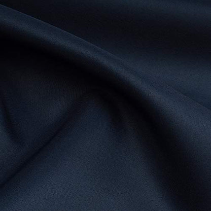Barossa Design 70x54 Snap-in Shower Curtain Liner Replacement Navy | 2 Bottom Magnets, Fabric, Removable, Water Repellent, Machine Washable, Hotel Style, 70" W x 54" H Inner Liner - color: Navy, size: 70"W x 54"L (Pack of 1)