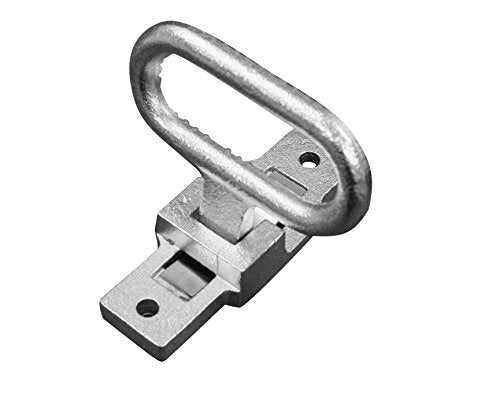 Buyers Products B2797SS Stainless Safety Step & Grab Handle, Silver | Adds A Secure Step Or Grab Handle, Then Folds Flat For Safer Travel And Easy Access On Trucks, Trailers, Buses, And RVs - size: 1 Count, style: Stainless Steel